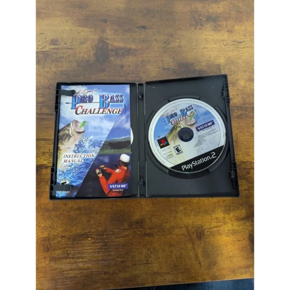 Mark Davis Pro‎ Bass Challenge - Sony Playstation 2 PS2 Tested Authentic CIB